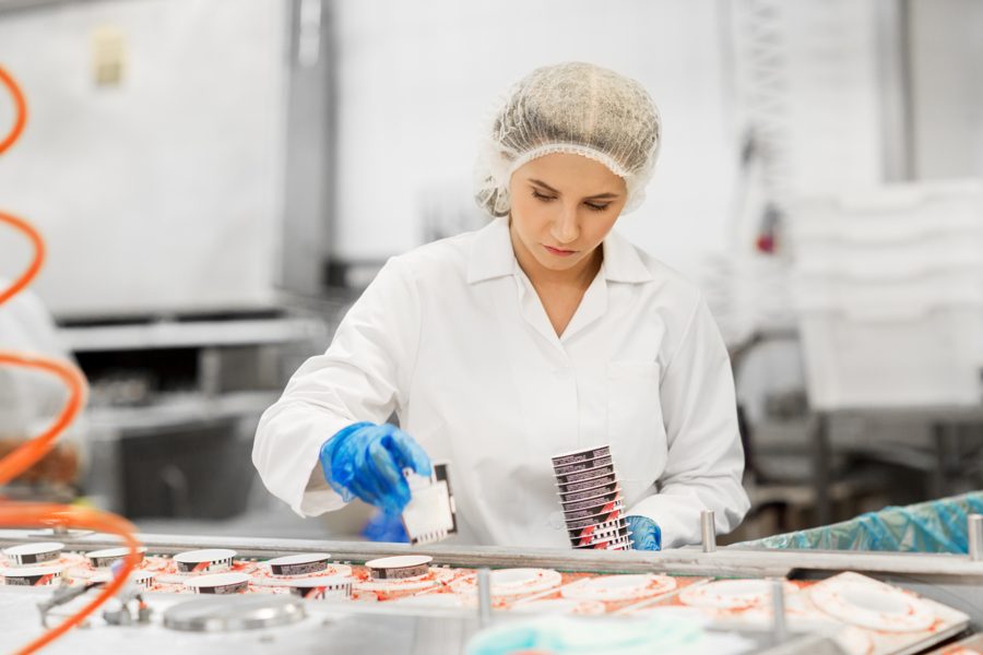 Quality inspection on a production line